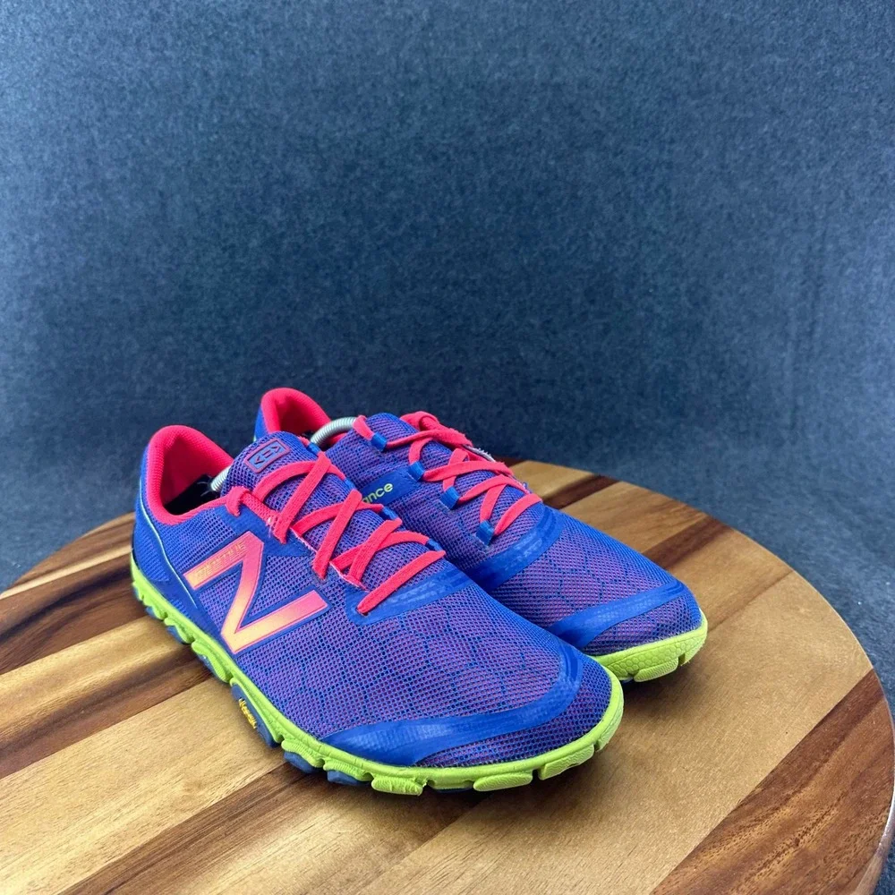 New Balance Minimus Shoes Women 9.5 Multicolor Vibram Running Minimalist WR10BP2 - Picture 2 of 12